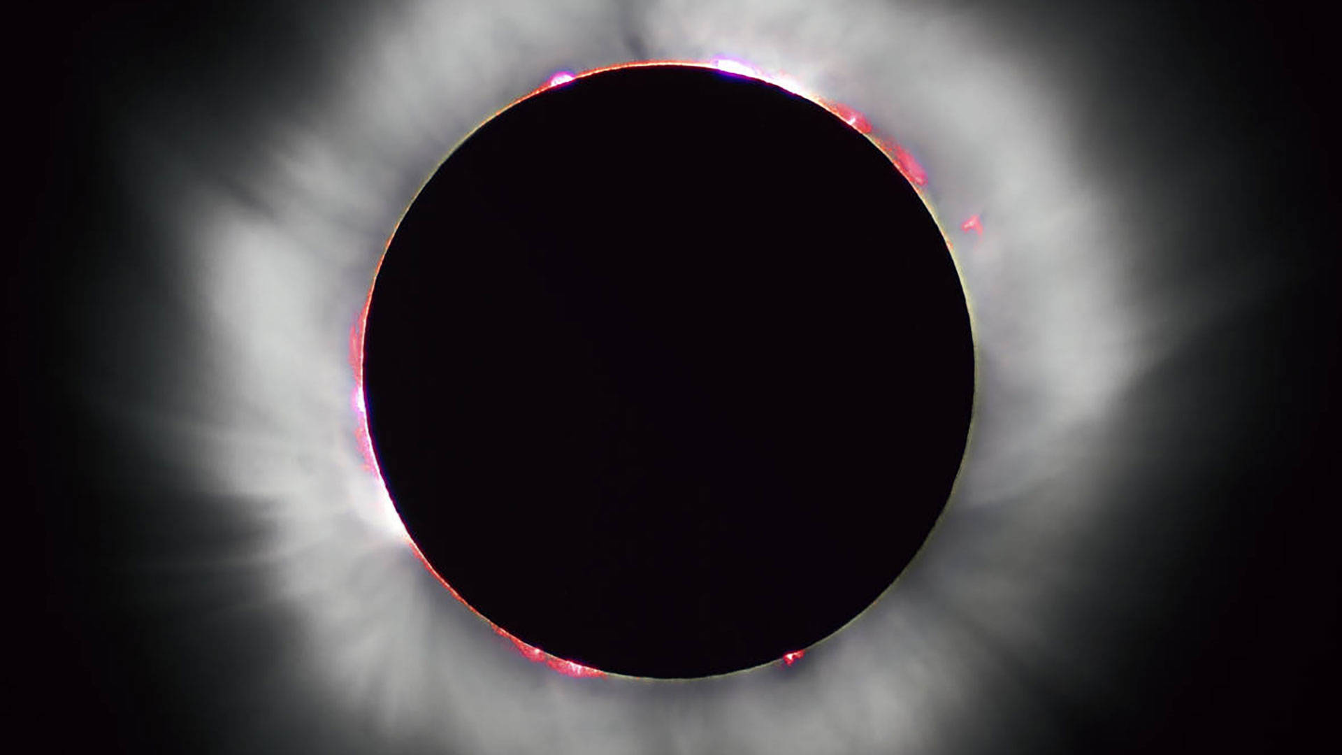 Totality during the 1999 solar eclipse.  Wikimedia Commons