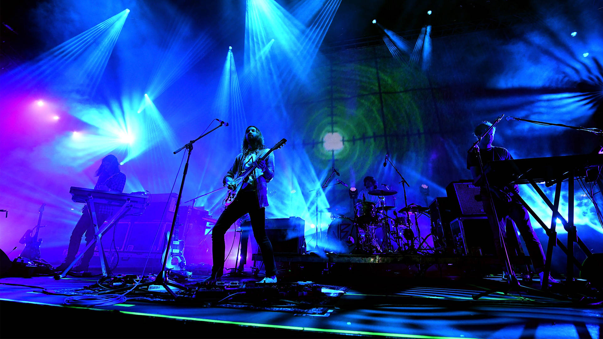 Tame Impala performs onstage during FYF Fest 2016 at Los Angeles Sports Arena on August 27, 2016. Kevin Winter/Getty Images for FYF