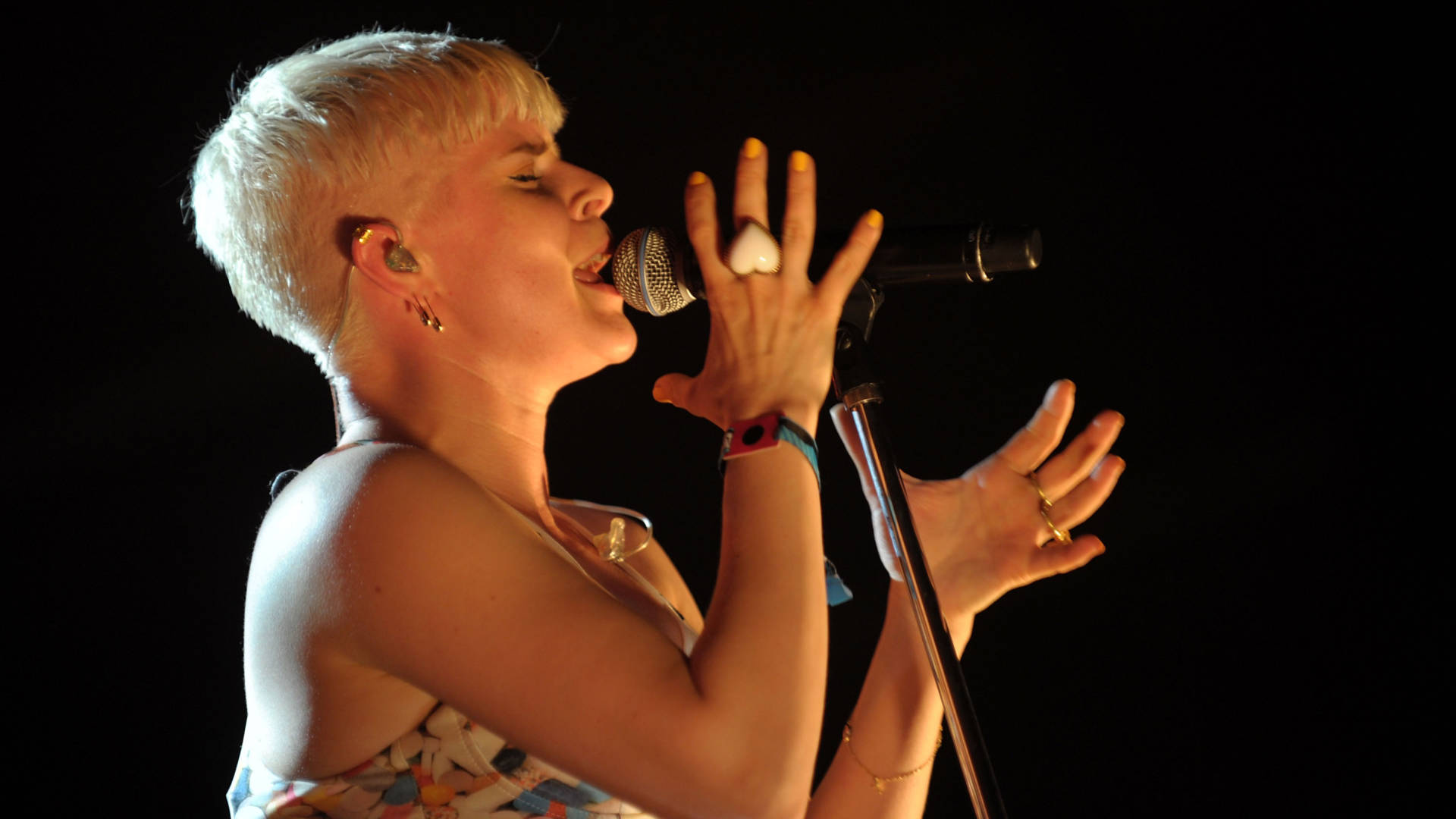 Robyn at Coachella in 2011.  Photo by Charley Gallay/Getty Images