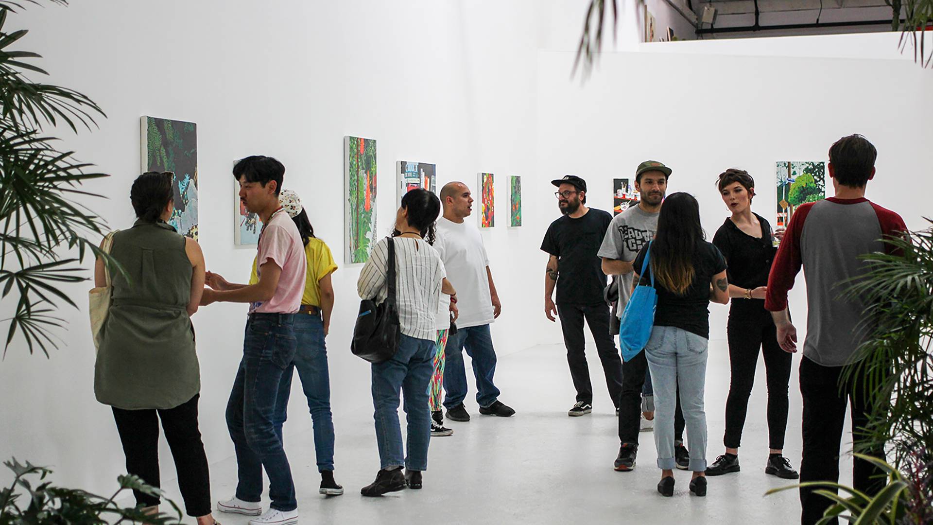 The new Guerrero Gallery during the opening of Hilary Pecis' 'El Verano' in 2016. Alan Gonzalez; Courtesy of Guerrero Gallery