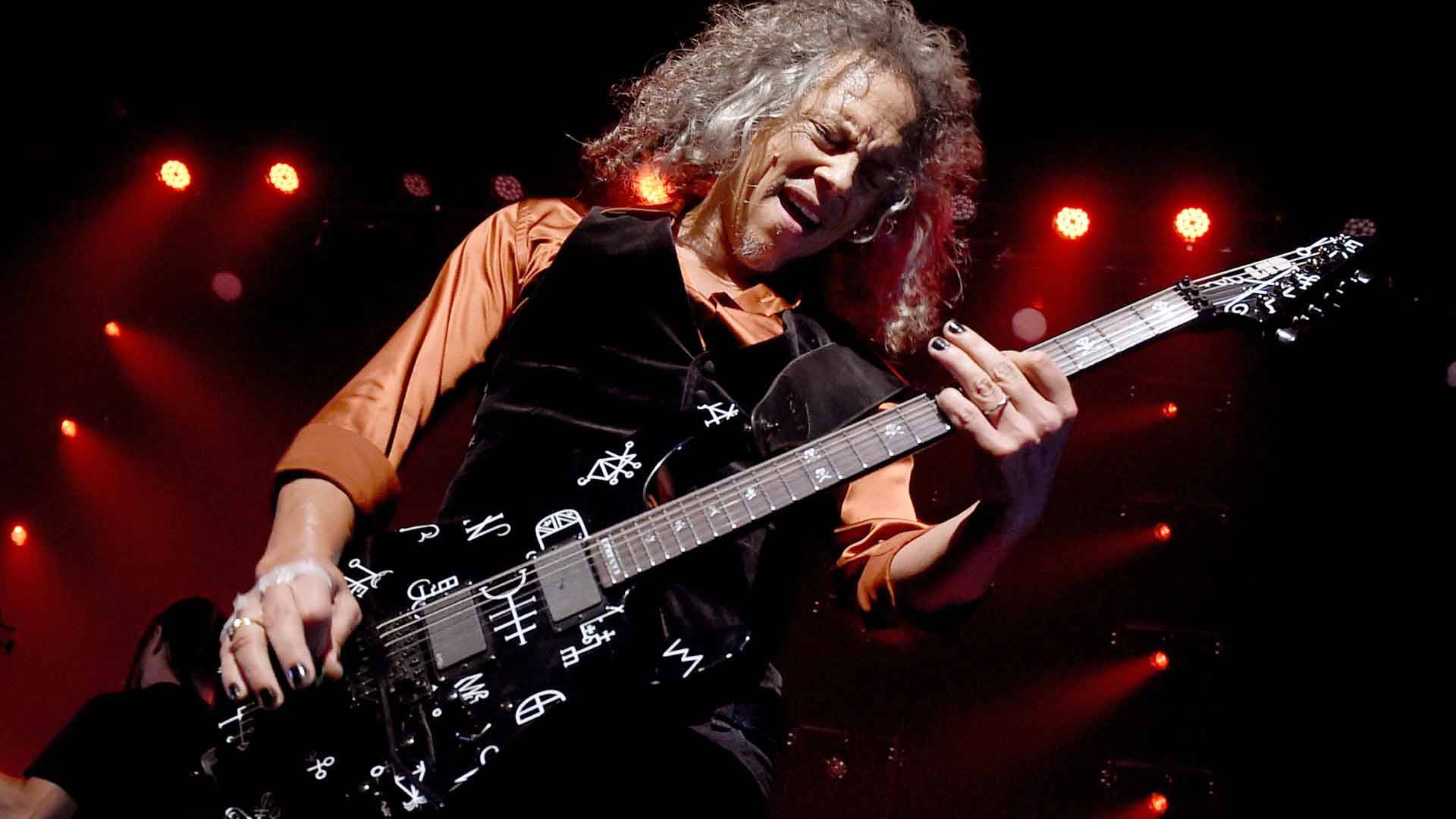 Kirk Hammett of Metallica performs at the Fonda Theatre on December 15, 2016. Kevin Winter/Getty Images)