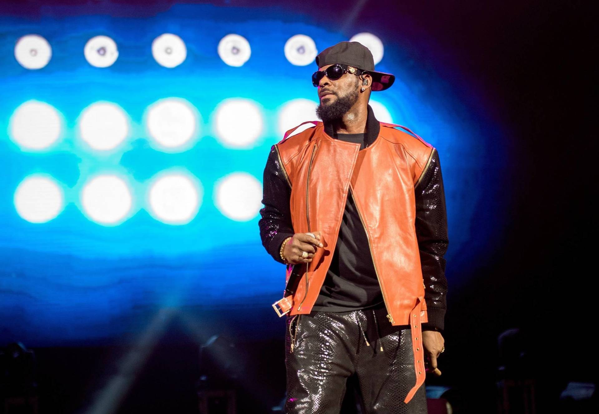 R. Kelly onstage in Brooklyn in September 2015. Mike Pont/Getty Images
