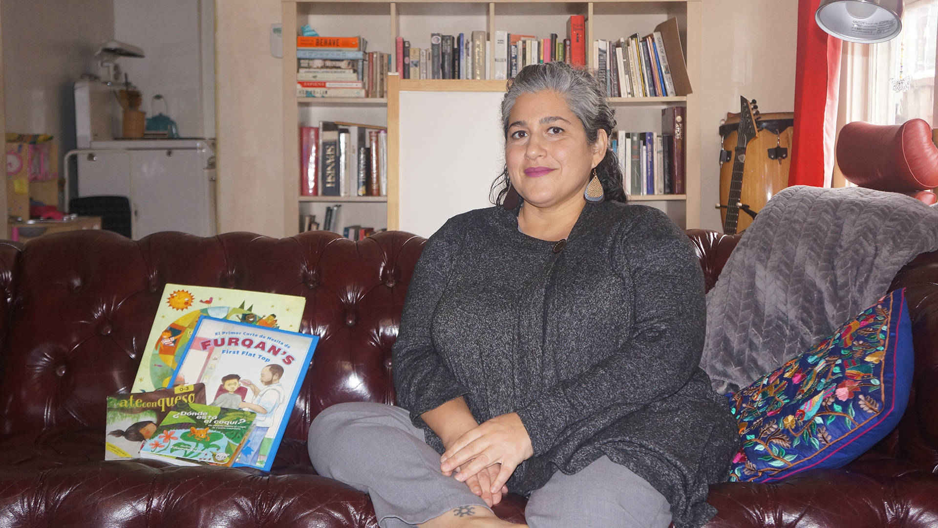 Oakland's Maceo Cabrera Estevez founded the subscription service Booklandia with the intention of helping bilingual families find high-quality, Spanish-language children's books. Azucena Rasilla 