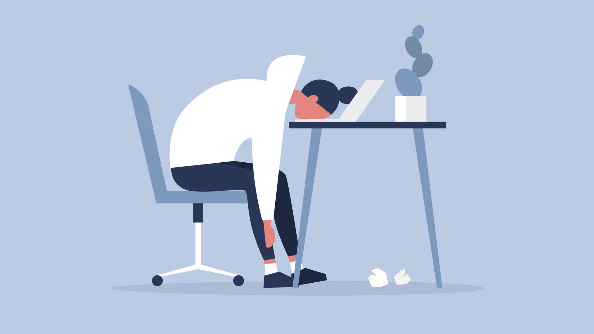 "We are left with twenty-four potentially monetizable hours that are sometimes not even restricted to our time zones or our sleep cycles," writes Jenny Odell in her new book, 'How To Do Nothing.' Illustration by Nadia Bormotova/iStock