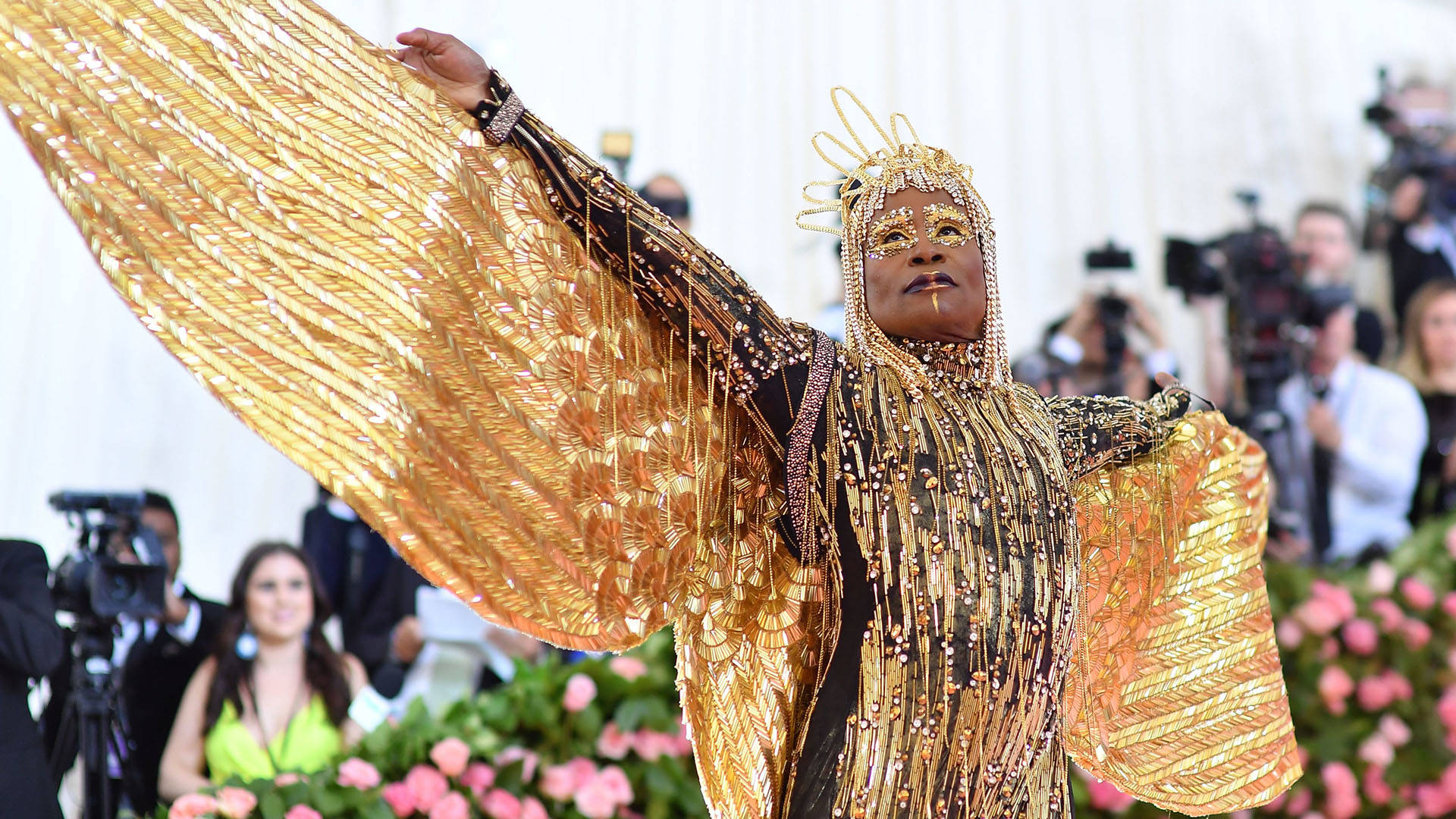 Actor Billy Porter arrives for the 2019 Met Gala at the Metropolitan Museum of Art on May 6, 2019, in New York.  Angela Weiss/AFP/Getty Image
