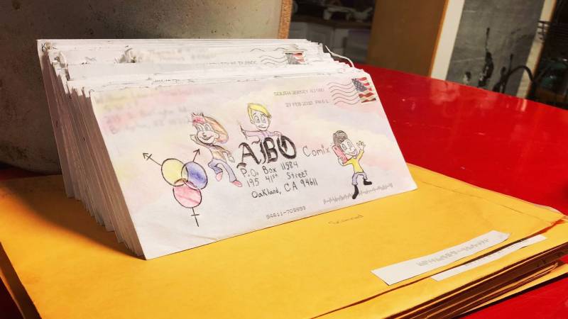 ABO Comix has received more than 1,200 pieces of mail from LGBTQ prisoners since 2017.