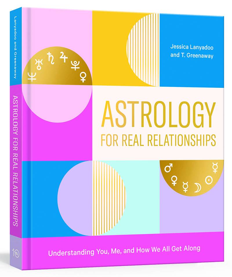 'Astrology for Real Relationships' by Jessica Lanyadoo and T. Greenaway.