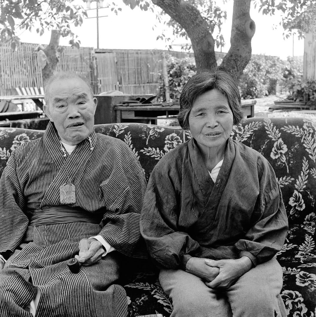 Ruth's parents, Umakichi and Haru Asawa, 1965.