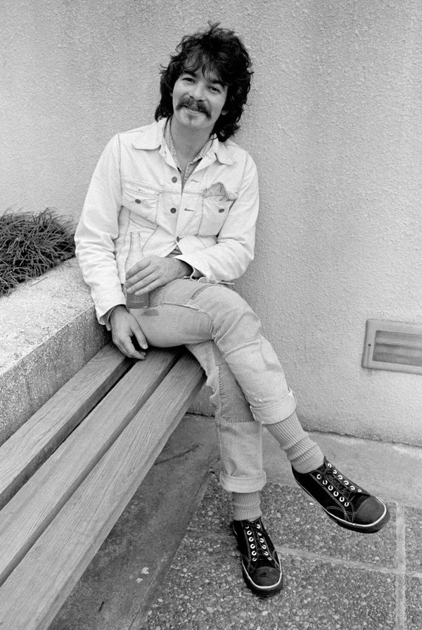 John Prine, hanging out at Georgia State College in 1975.