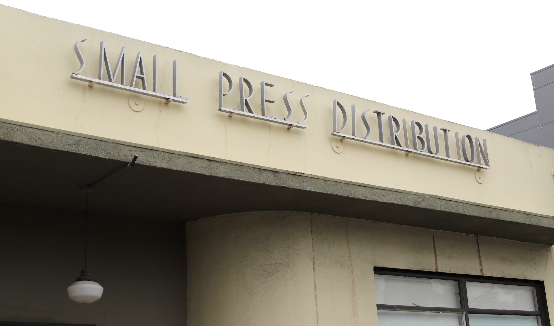 Small Press Distribution, founded in 1969, has operated out of this Berkeley warehouse since 1995.
