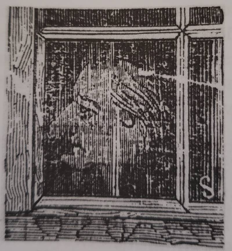 Ghost window number two, as presented in the San Francisco Chronicle on Saturday, Dec. 10, 1871.