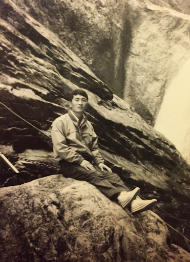 Kee Sun Chung as a young man in Korea, before moving to New York City. 
