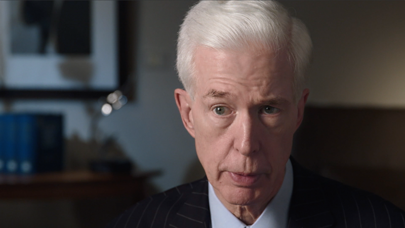 Former California governor Gray Davis, who was recalled by voters, in 'The First Angry Man.'