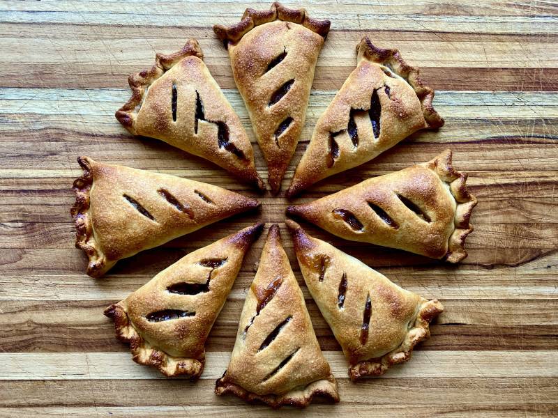 Chef Sohla El-Waylly's apple (hand) pie.