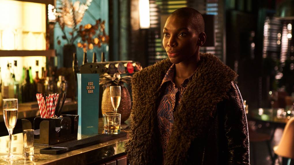 Michaela Coel, starring in her HBO series 'I May Destroy You.' All four critics agreed it was "one of the most exciting of 2020."