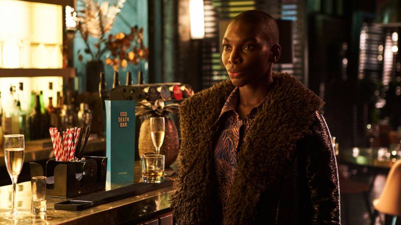 Michaela Coel, starring in her HBO series 'I May Destroy You.' All four critics agreed it was "one of the most exciting of 2020."