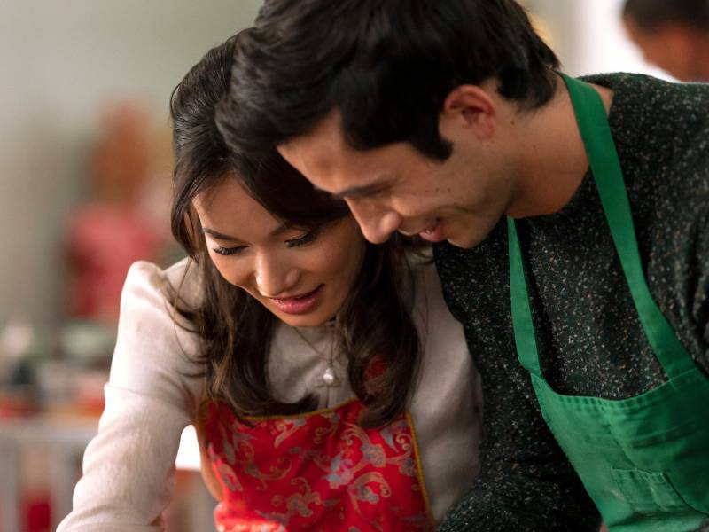 'A Sugar & Spice Holiday,' starring Jacky Lai and Tony Giroux, is Lifetime's first Chinese American Christmas romantic comedy.