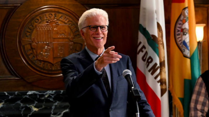 Ted Danson playing a retired millionaire who becomes mayor of Los Angeles in 'Mr. Mayor.'