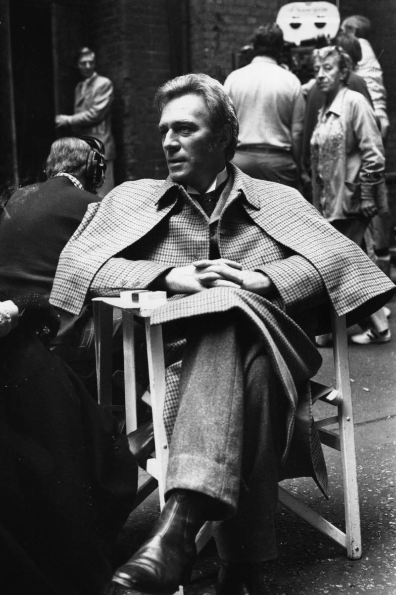 Christopher Plummer as Sherlock Holmes in 1978.