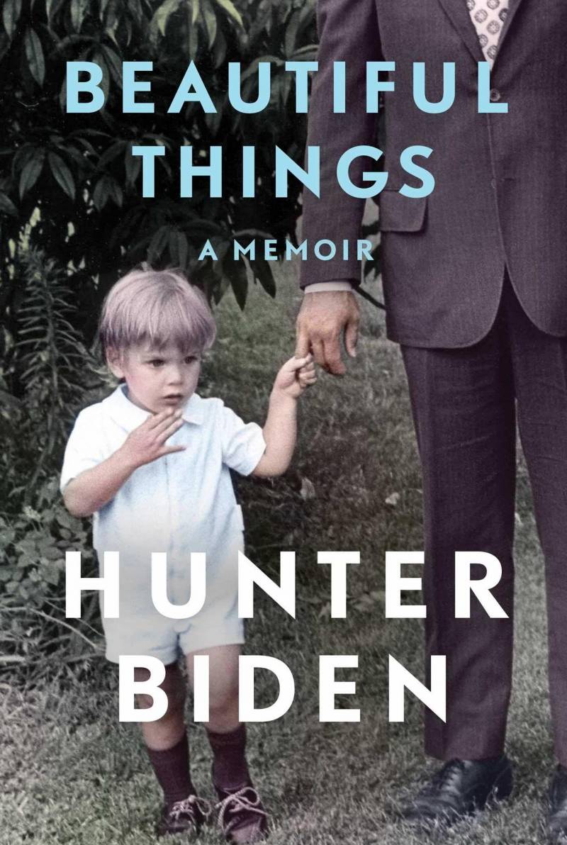 The cover of 'Beautiful Things: A Memoir,' by Hunter Biden depicts the author as a toddler.