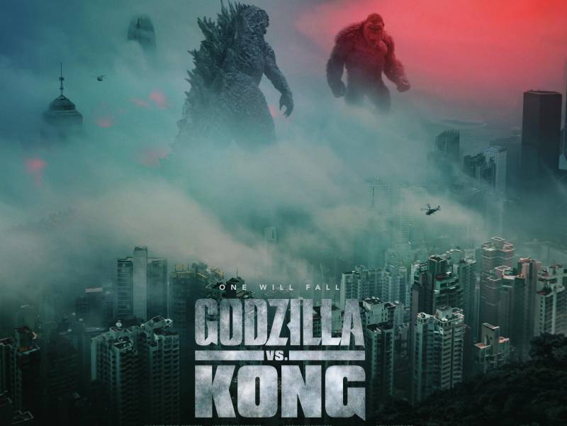 In 'Godzilla vs. Kong,' the Titans meet up and face off.