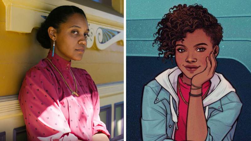Chinaka Hodge (L) has been tapped for Disney's 'Ironheart' series.