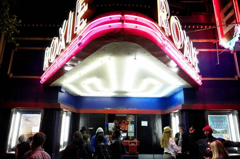 The Roxie Theater in San Francisco's Mission District is one of the Bay Area's many smaller, independently run movie theaters.