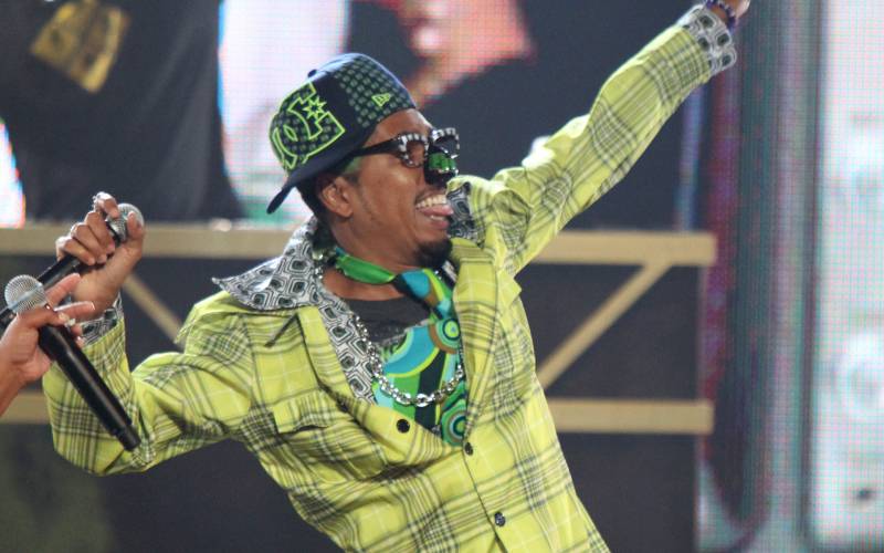 Shock G of Digital Underground performs during the BET Hip Hop Awards in 2010 in Atlanta. Shock G died Thursday at age 57.