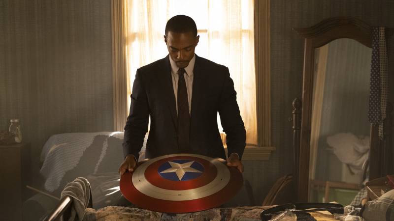 'The Falcon and the Winter Soldier' explores the question of whether there can be a Black Captain America.