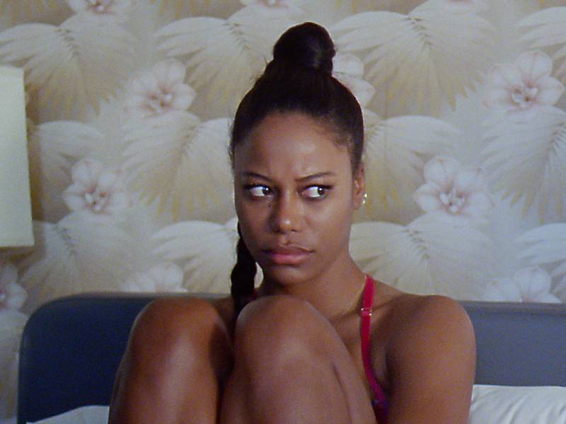 Taylour Paige stars as the on-screen incarnation of Zola.