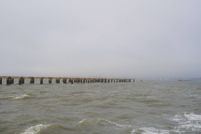 Originally the Berkeley Pier stretched 3.5 miles into the Bay's water!