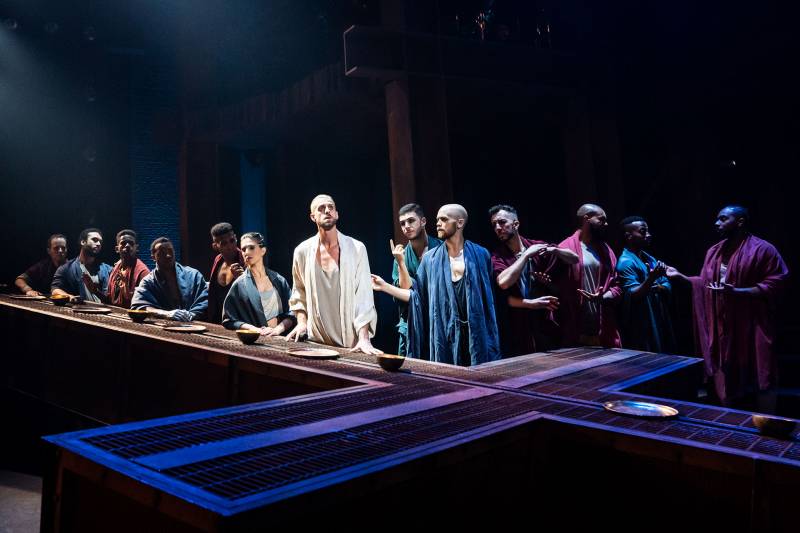 The Last Supper, as part of the North American Tour of 'Jesus Christ Superstar.'