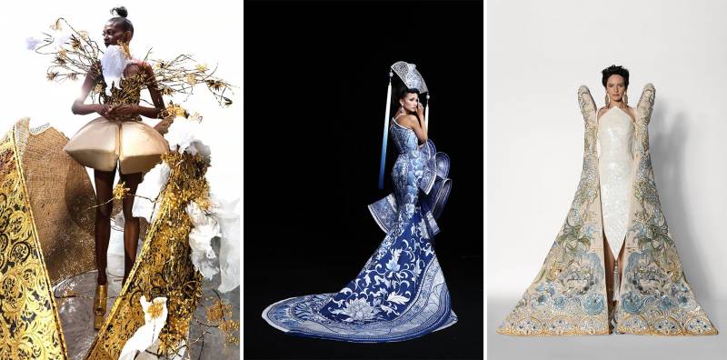 Guo Pei, Fashion In Motion at the Victoria & Albert Museum. This