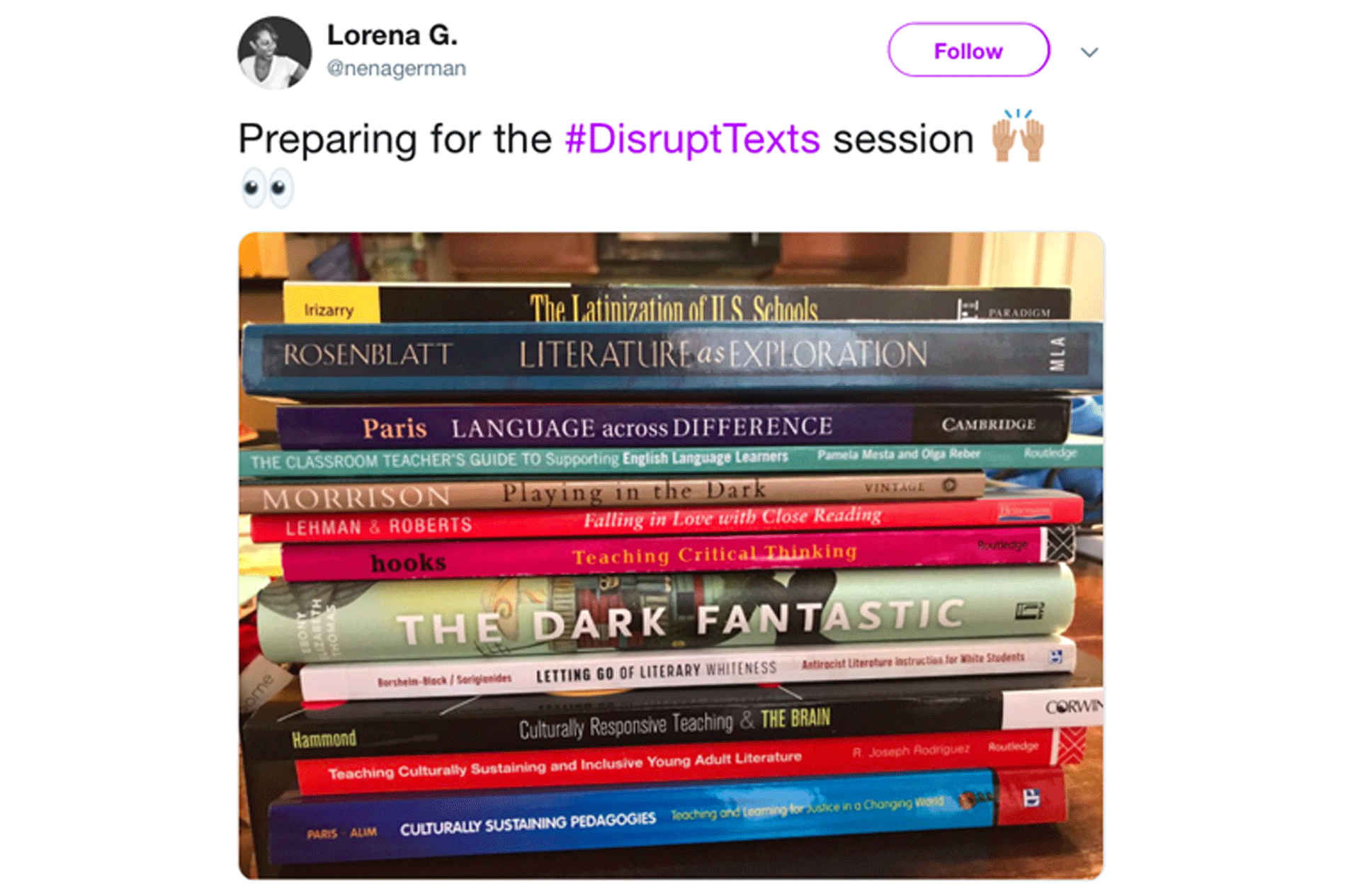 How the #DisruptTexts Movement Can Help English Teachers Be More Inclusive