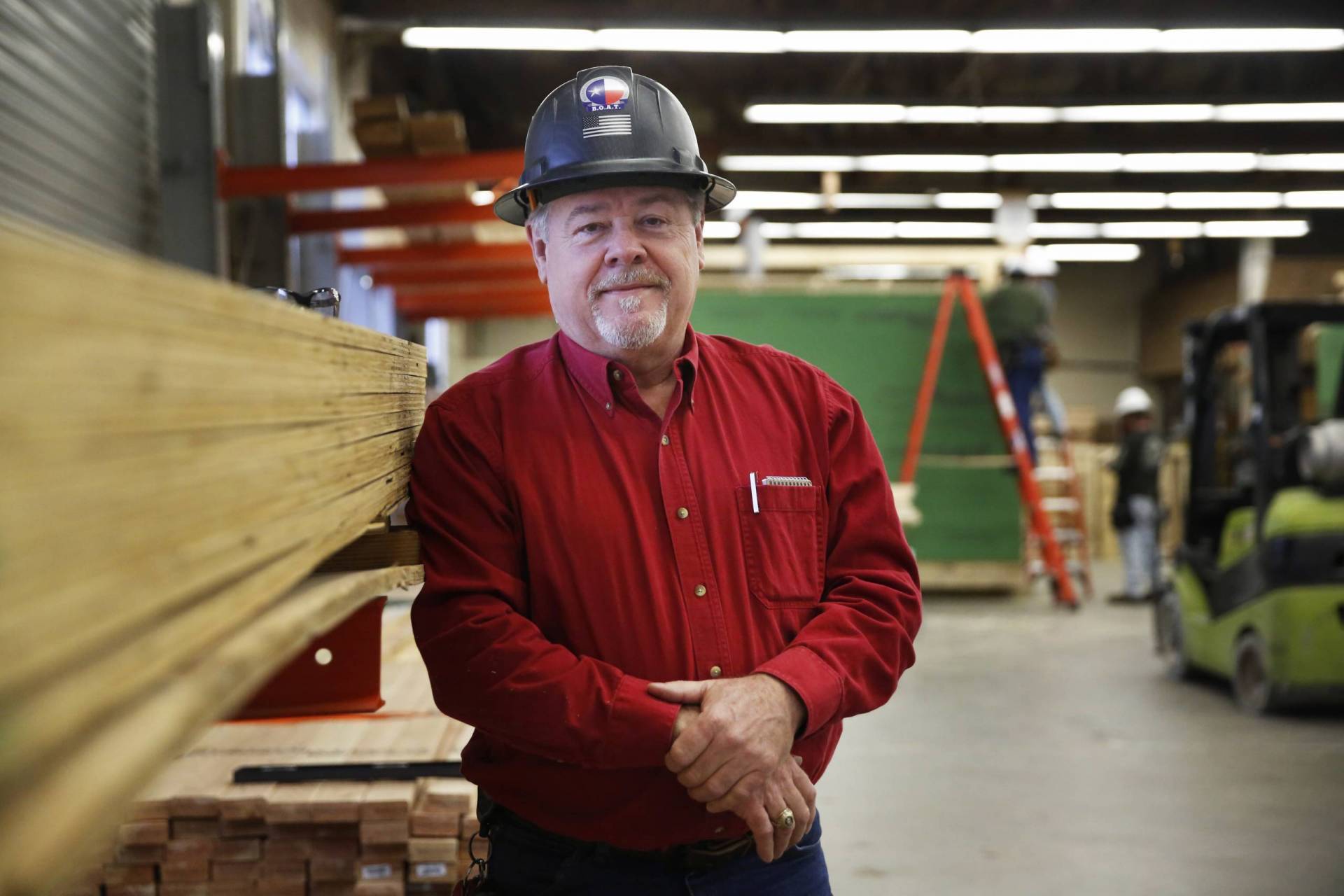 Tony Chaffin leads the construction program at Texas State Technical College.