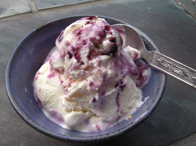 Blueberry Cheesecake Ice Cream. Photo: Michele Kayal for NPR