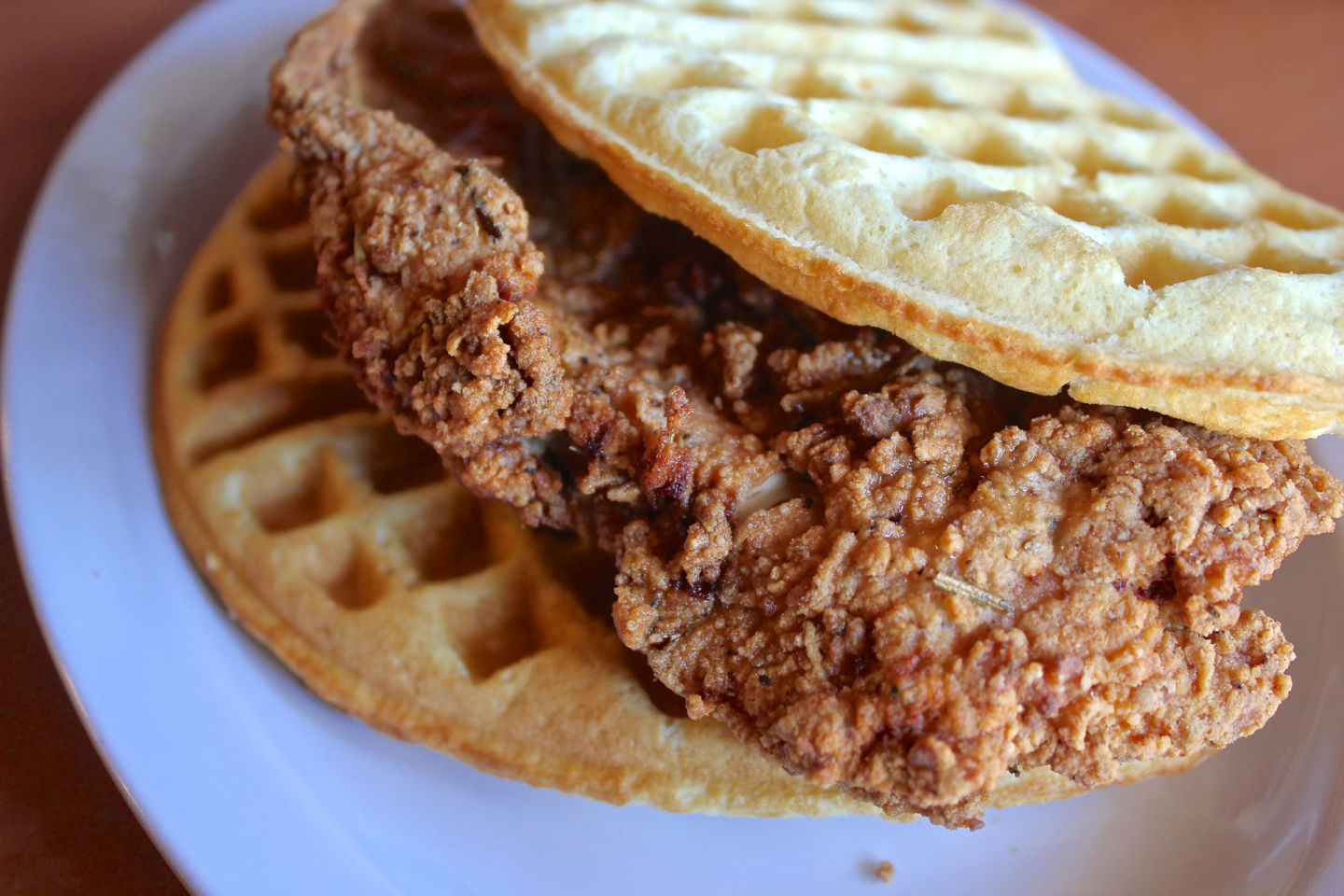 The Chicken ‘N Waffle at Butter & Zeus.  Jeff Cianci