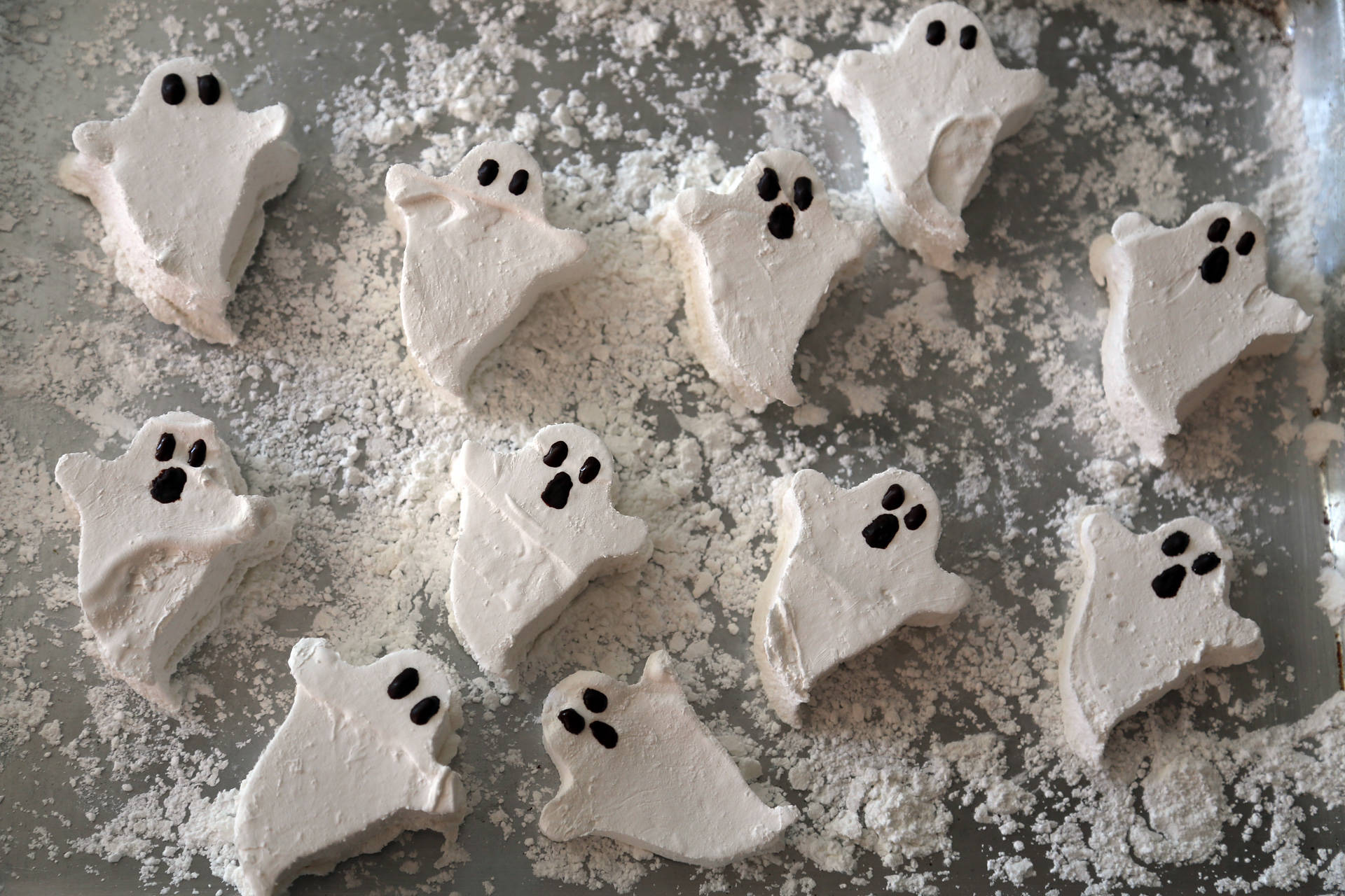 Homemade Marshmallow Ghosts Wendy Goodfriend