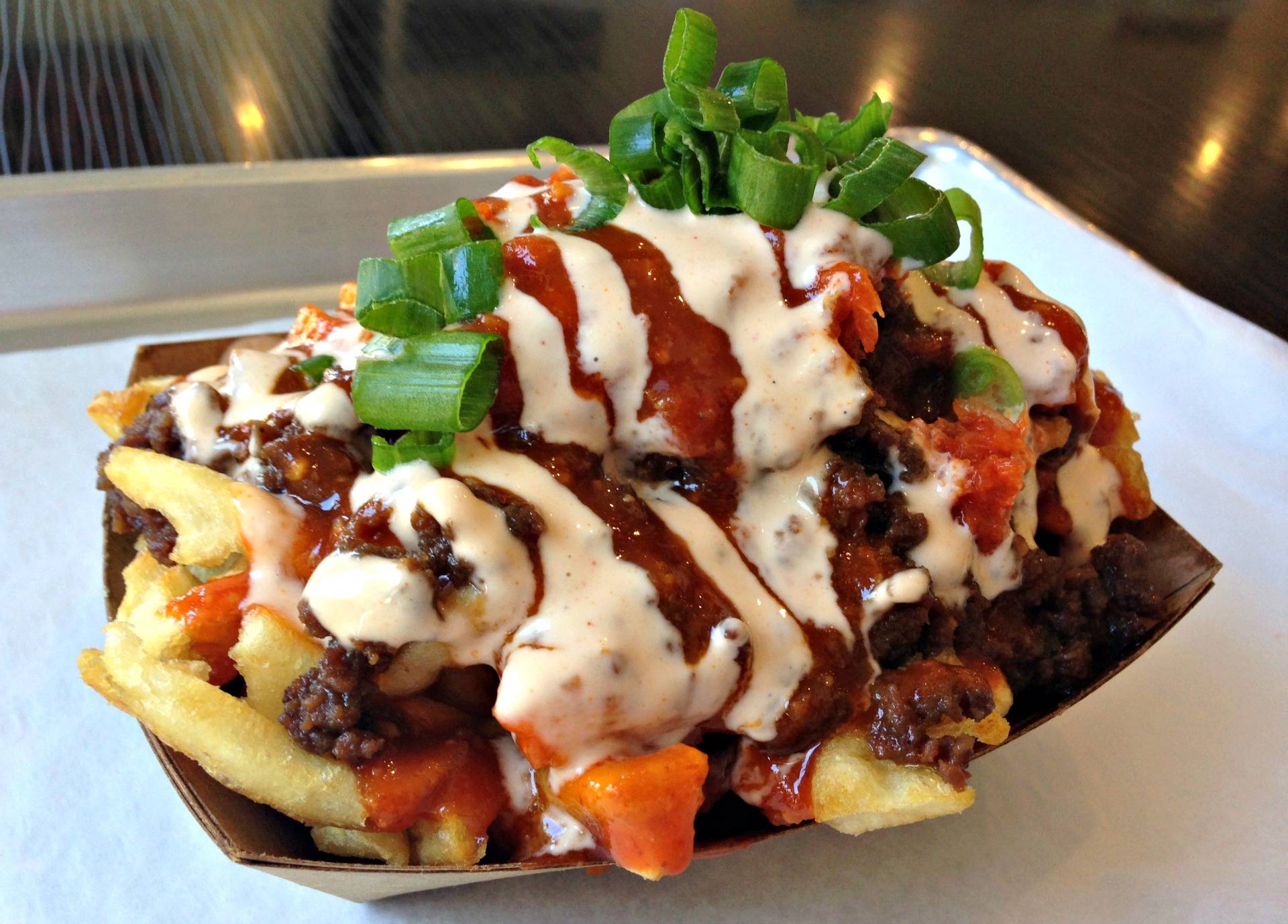 Try the Kamikaze Fries from one of KoJa Kitchen's many Bay Area locations. Shelby Pope