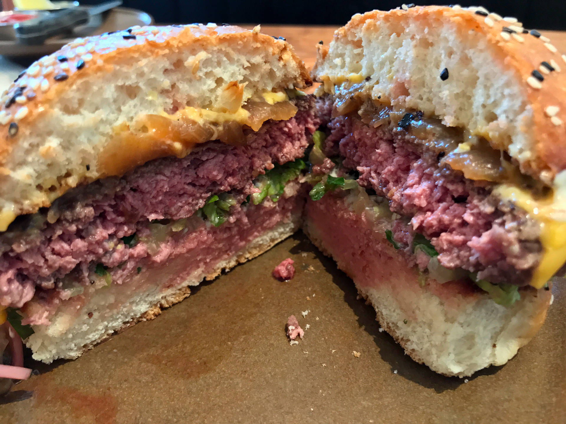The Wagyu burger at Duchess in Oakland. Kim Westerman