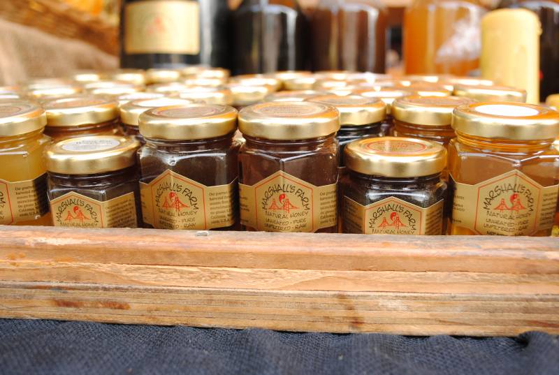 Honey is always a sweet gift from Marshall's Farm.