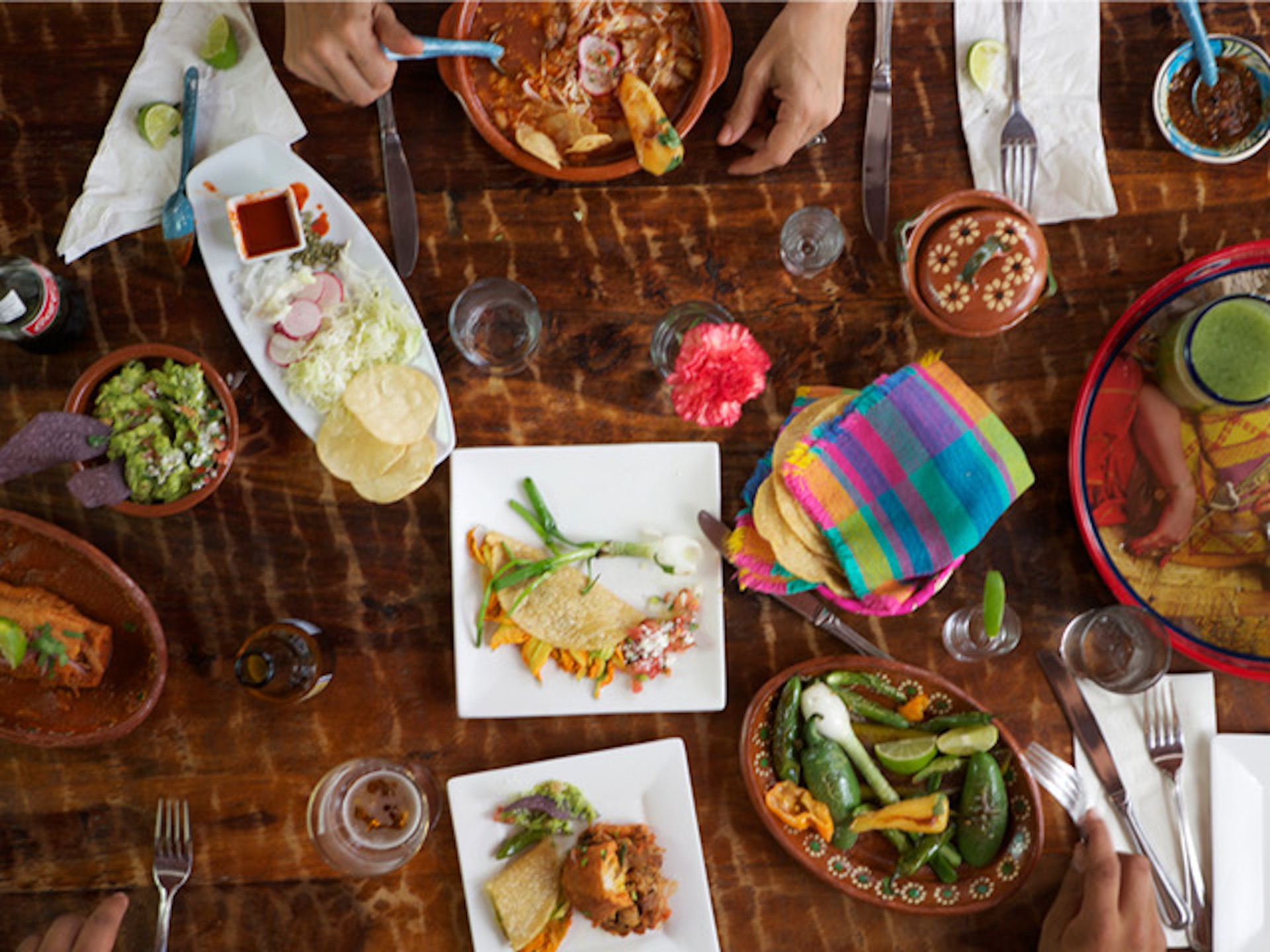 A spread at Oakland's Tamarindo Antojeria which is set to close at the end of the year.