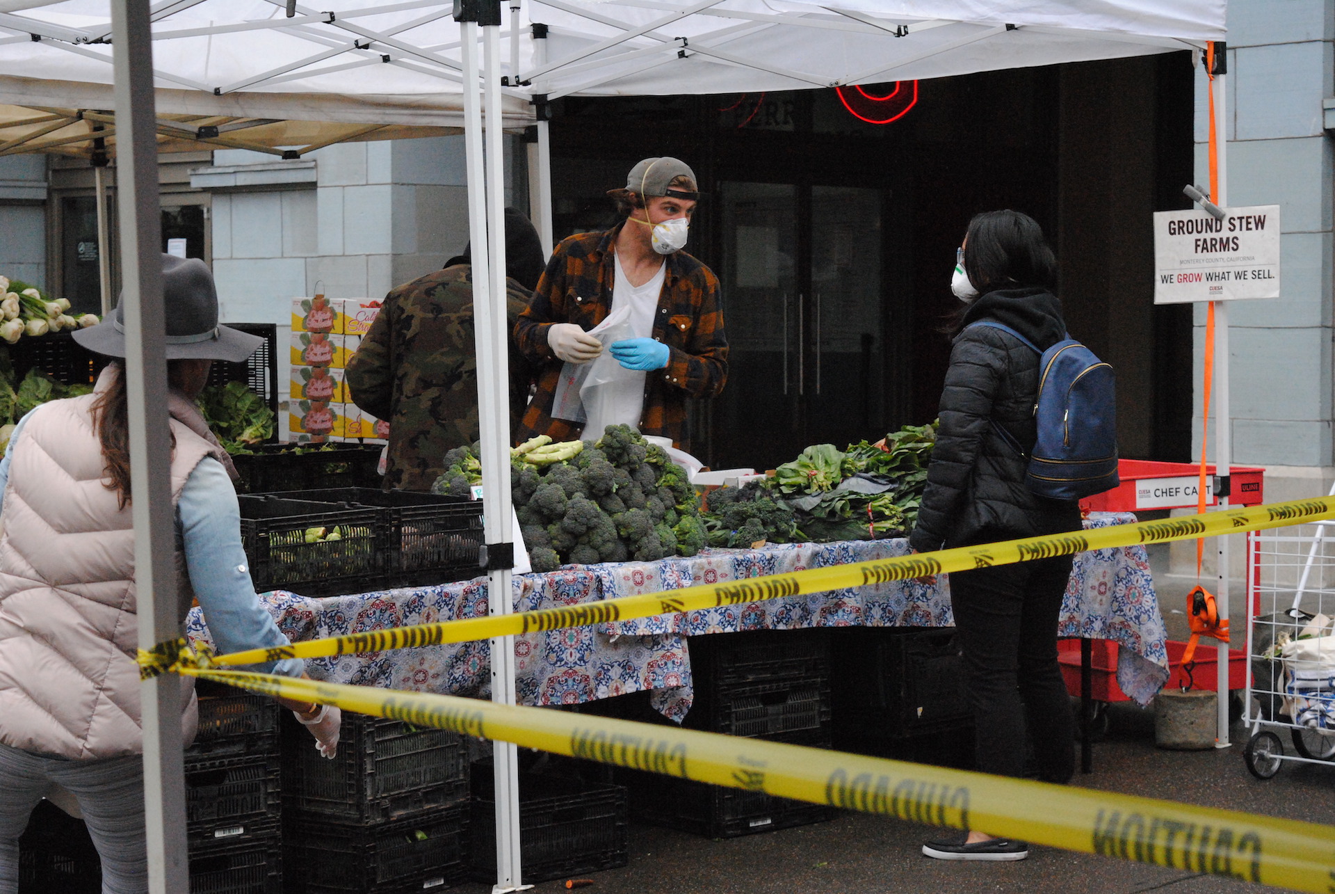 Many small farmers across the state depend on farmers markets and restaurants orders that have depleted since shelter-in-place was instituted.