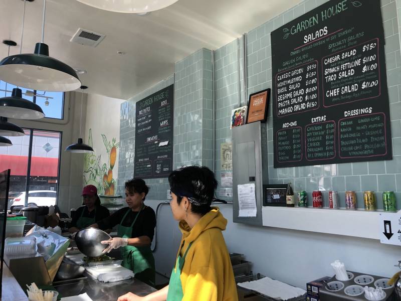 Last Thursday afternoon, Garden House in downtown Oakland looked to be business as usual, but under new restriction by Gov. Newsom, restaurants are to limit their capacity to half. 
