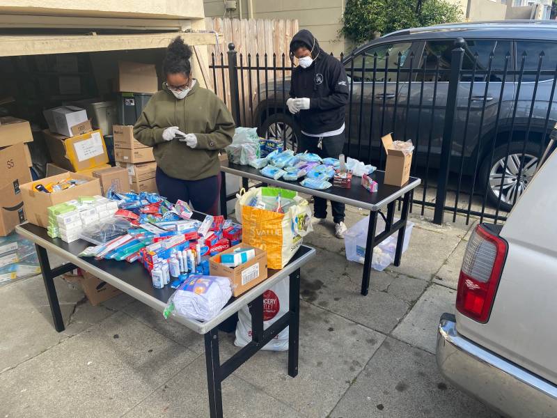 Since 2017, the People's Breakfast crew has distributed food and hygiene kits in West Oakland.