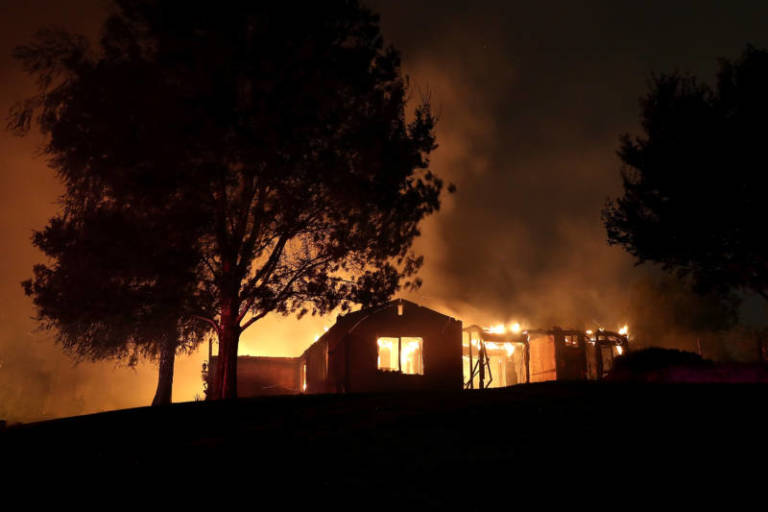 California Prison Inmates Battle Fires | KQED