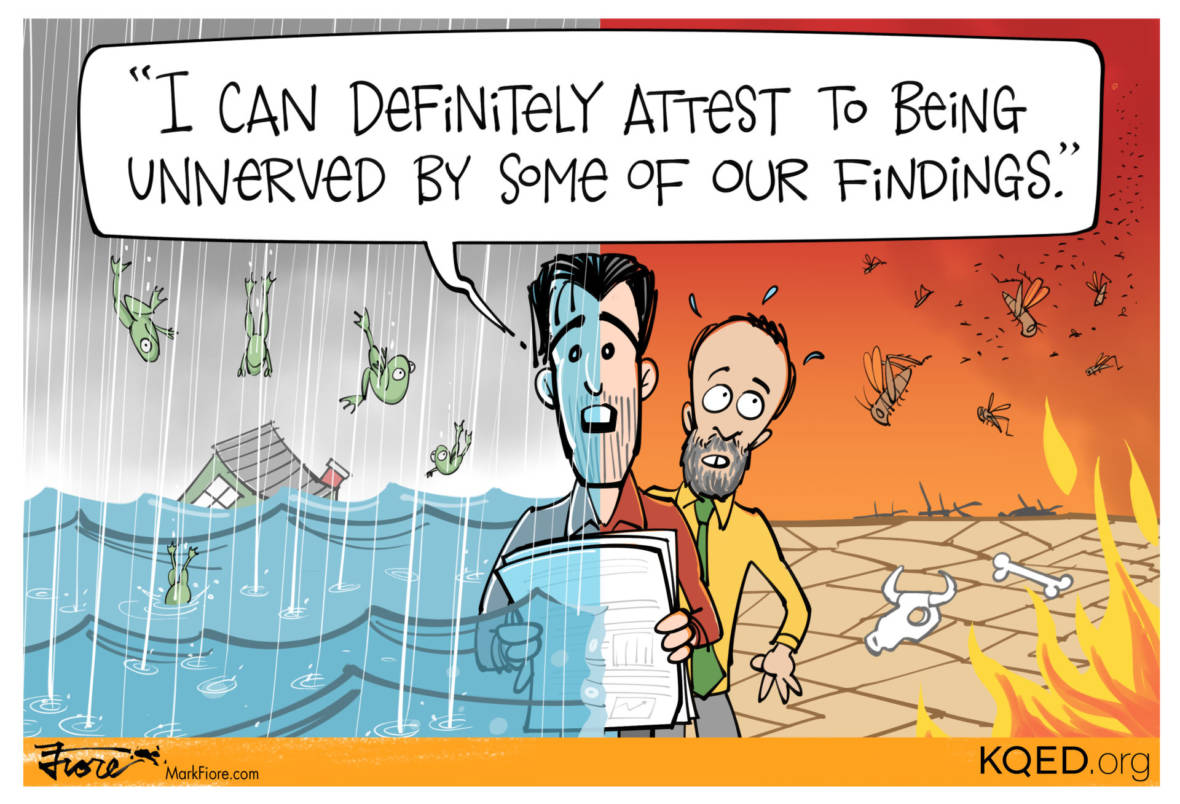 7 Climate Change Cartoons From Pulitzer Prize Winner Mark Fiore KQED