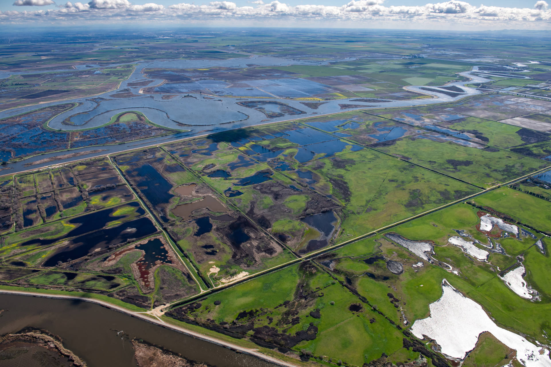 The Sacramento-San Joaquin Delta provides drinking water for two-thirds of Californians and three million acres of farmland.
 Ken James / California Department of Water Resources