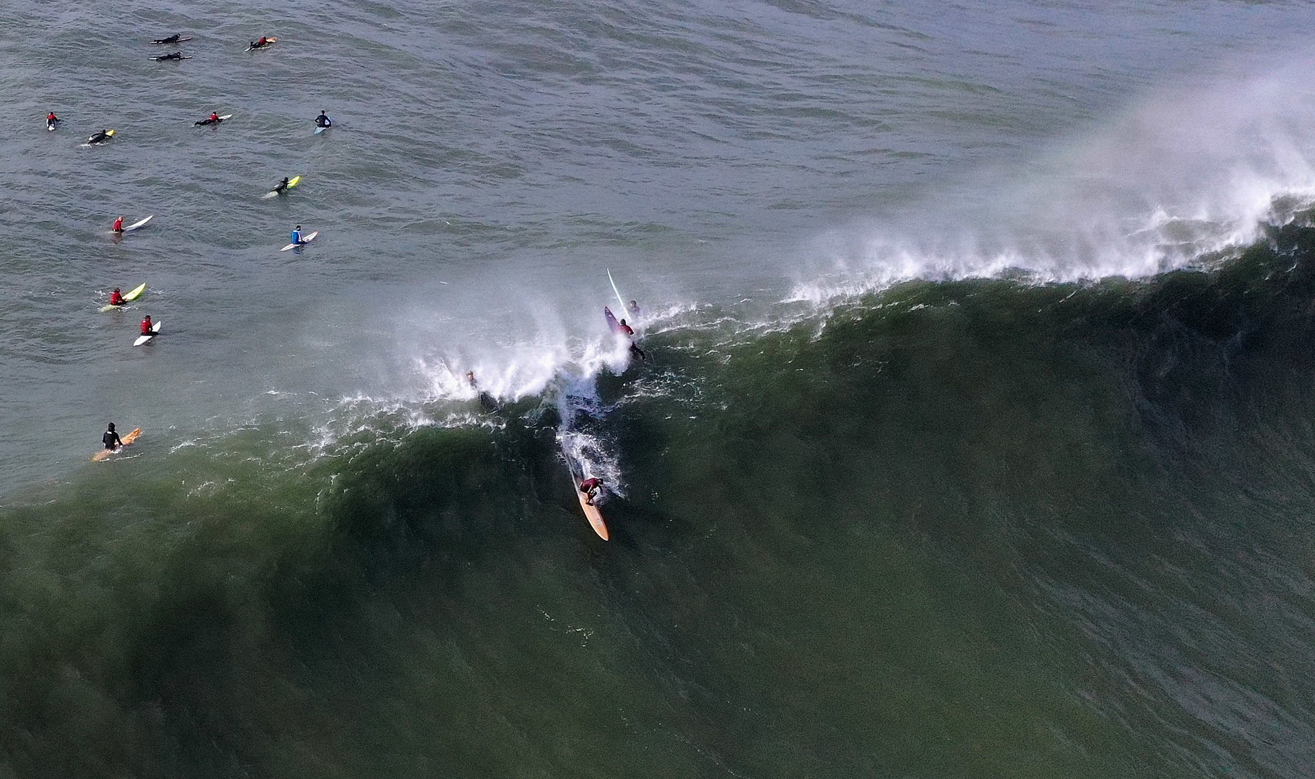 Warming Oceans, Stronger Swells: Big Wave Surfers Ride More Powerful Waves