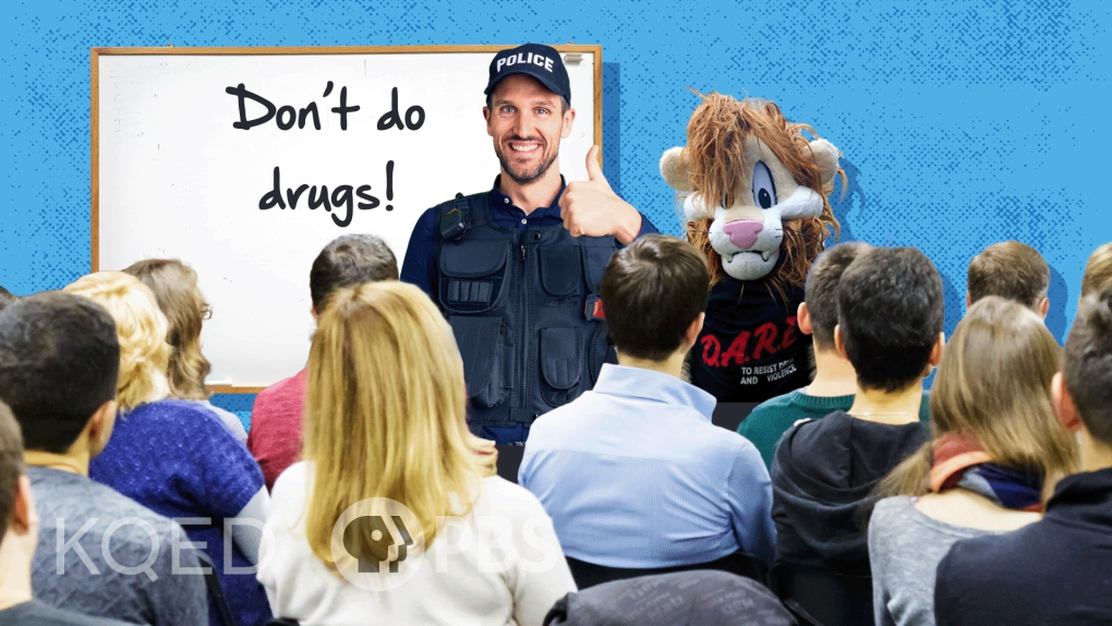 Thumbnail image for episode of Above the Noise about the drug education program D.A.R.E